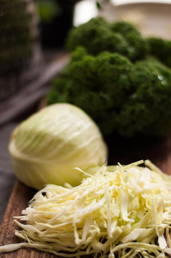 Potato Kale and White Cabbage Rosti