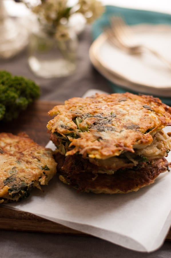 Potato Rosti with Kale and Cabbage. Perfect way to use all the leftover greens from Christmas table! via @annabanana.co