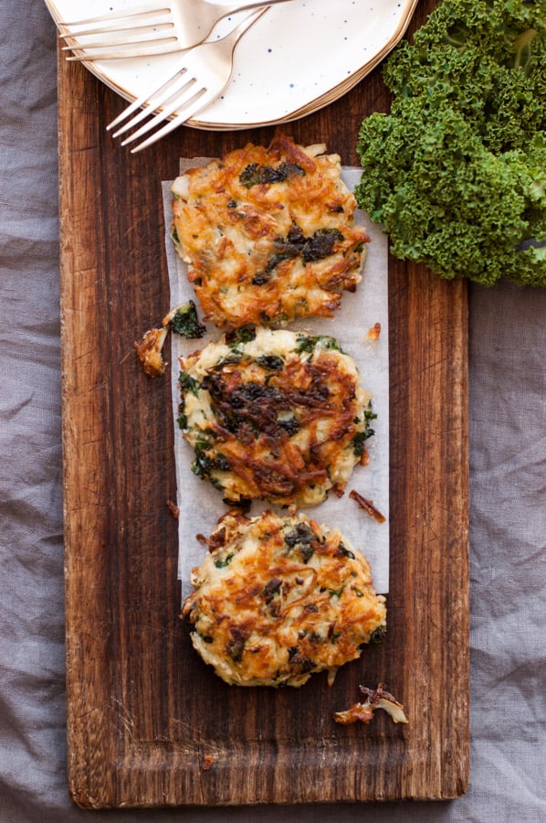 Potato Rosti with Kale and Cabbage. Perfect way to use all the leftovers from your Christmas table! via @annabanana.co