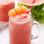 Watermelon Mint and Lime Smoothie