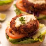 Chickpea-Burgers with Carrot and Beetroot