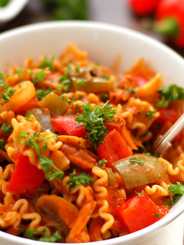 Spicy Mexican Pasta Bowl