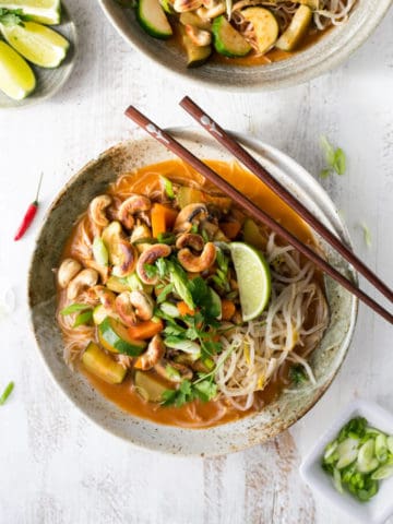 Thai Red Curry Noodles recipe