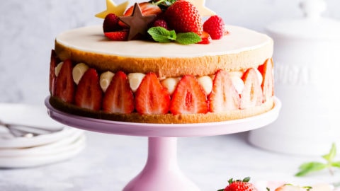 Elaine's Sweet Life: Fraisier Cake {Tutorial}
